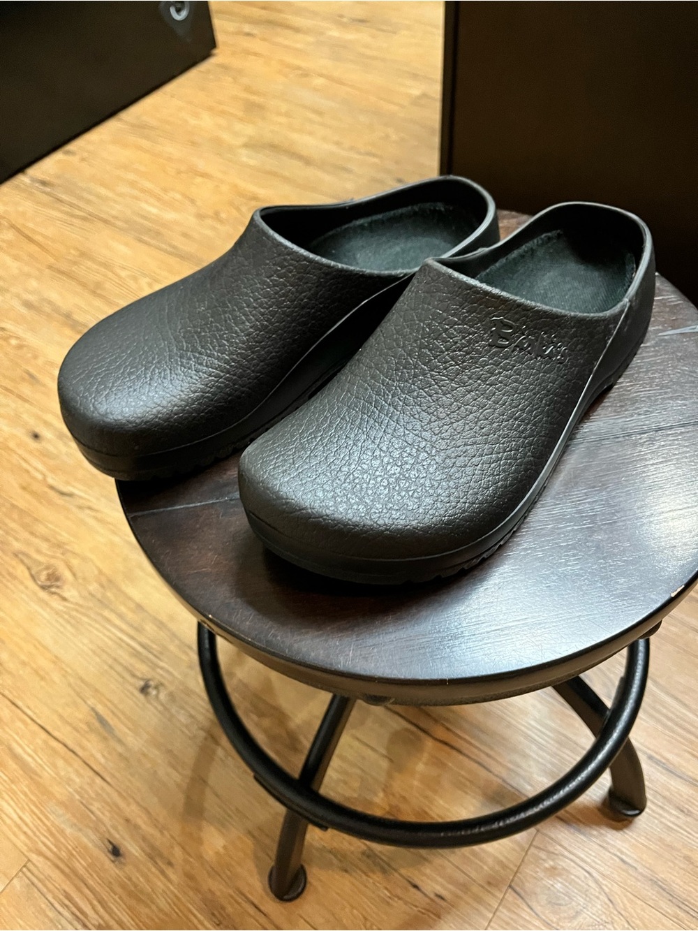 Birkenstock Profi-Birki Black Clogs EU41 Womens 10 Men’s 8 Slip Resistant German